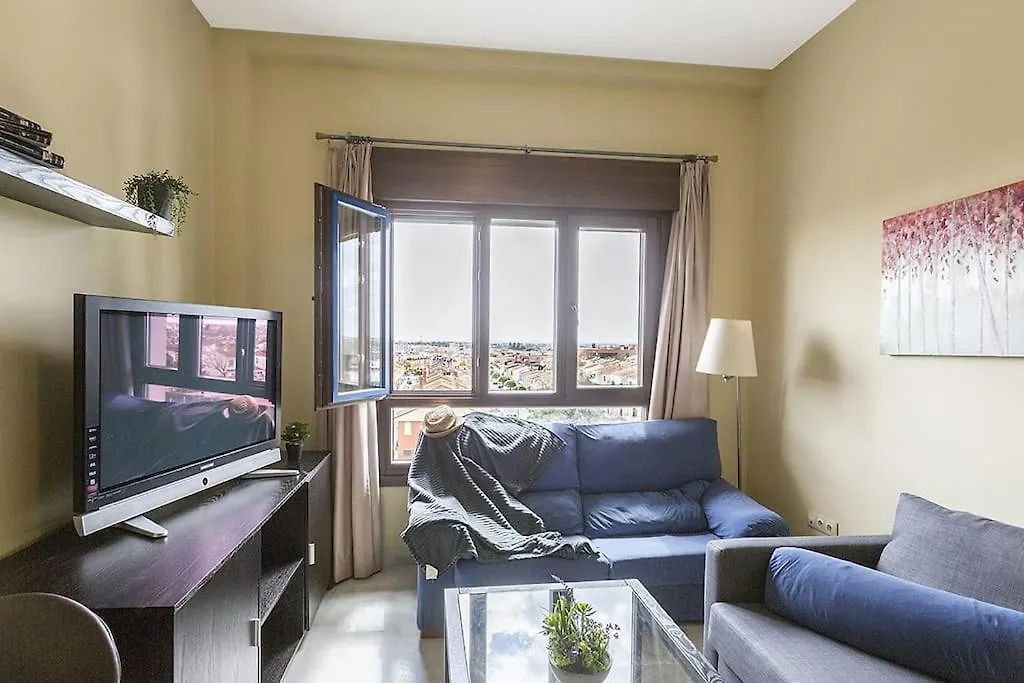Apartamento El Mirador, Recepcion 24 H, Piscina, Wifi Y Parking Interior Bormujos 0*,